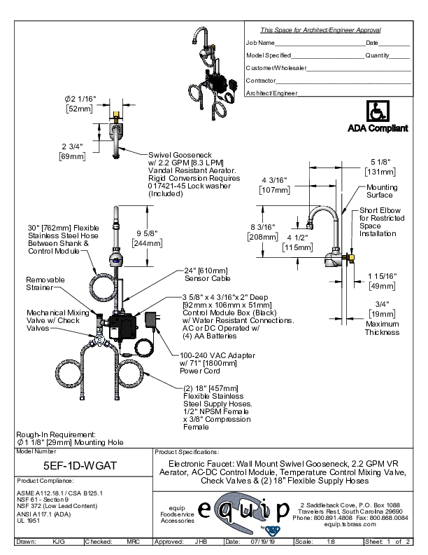 Cutsheet