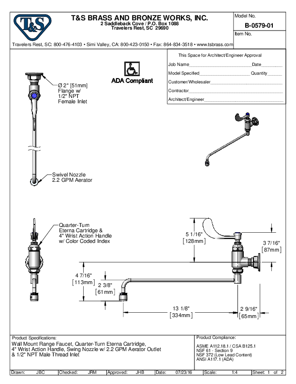 Cutsheet