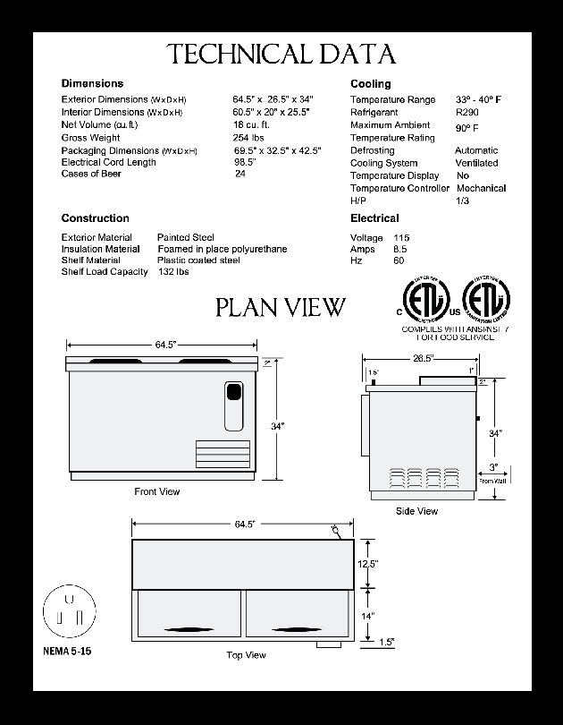 Cutsheet