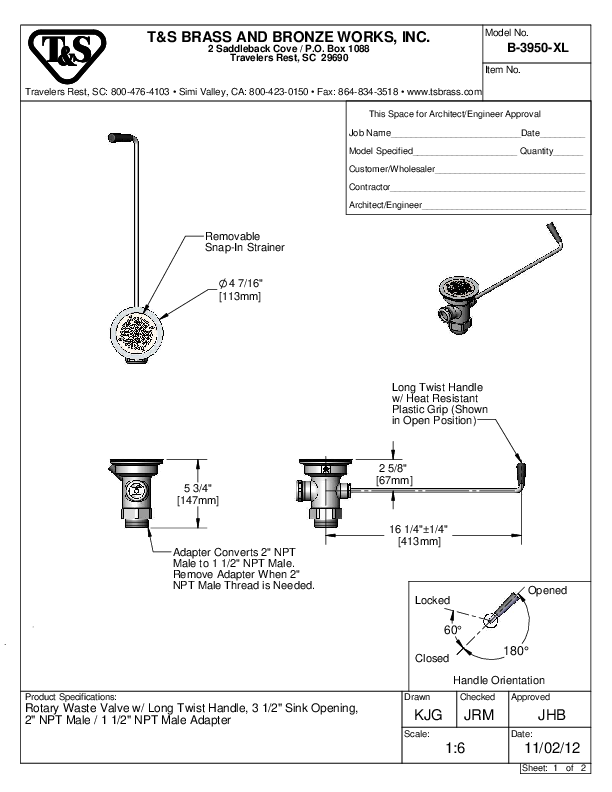 Cutsheet