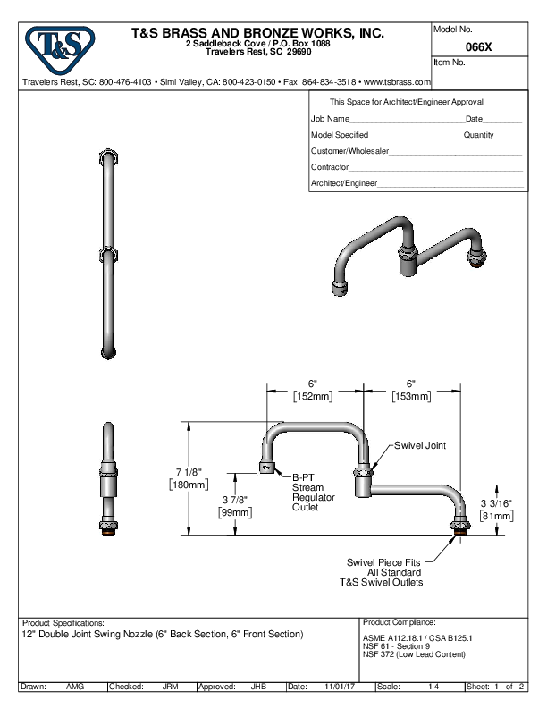 Cutsheet