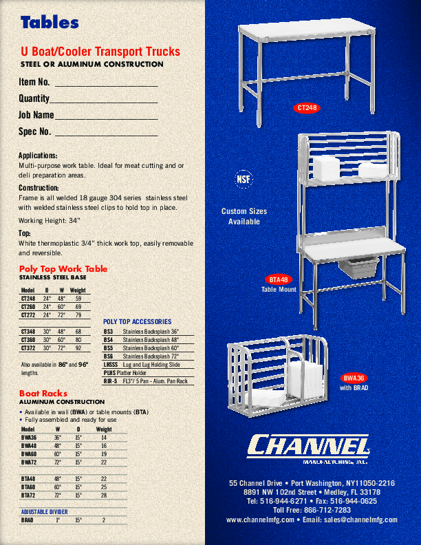 Cutsheet