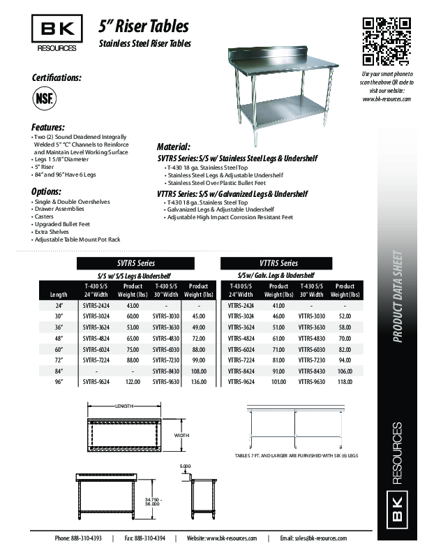 Cutsheet