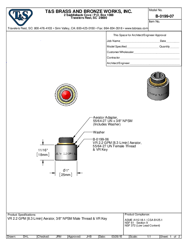 Cutsheet