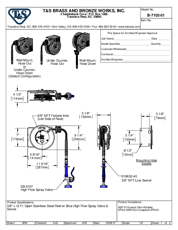 Cutsheet