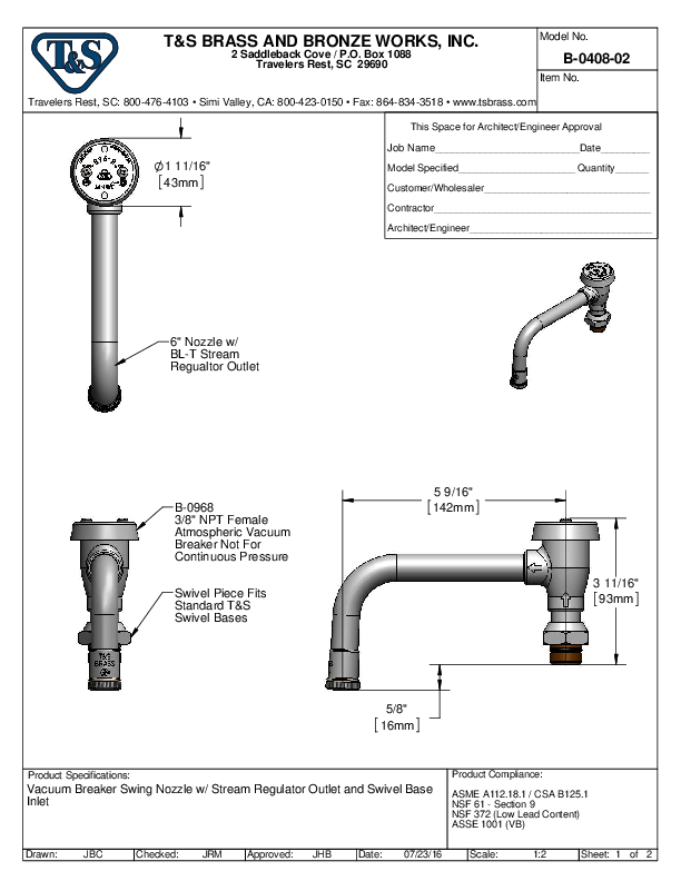 Cutsheet