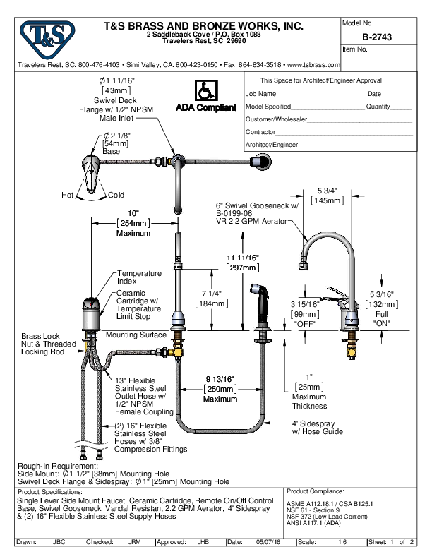 Cutsheet