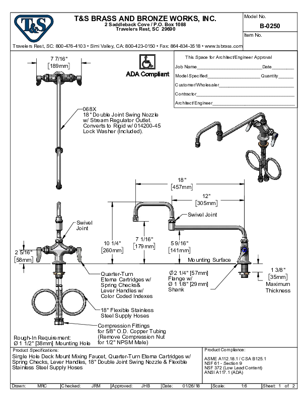 Cutsheet