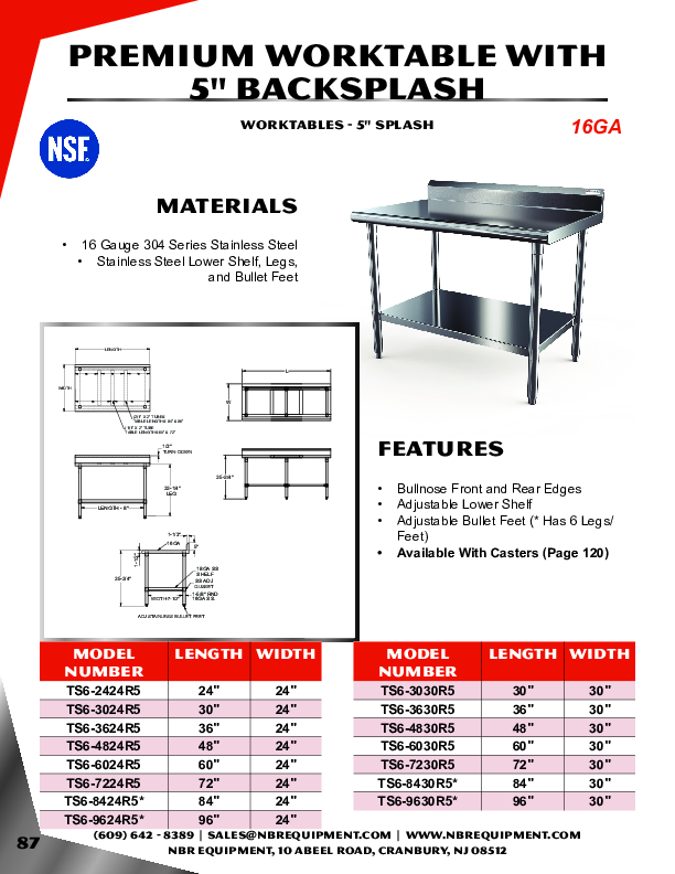 Cutsheet