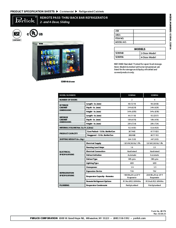 Cutsheet