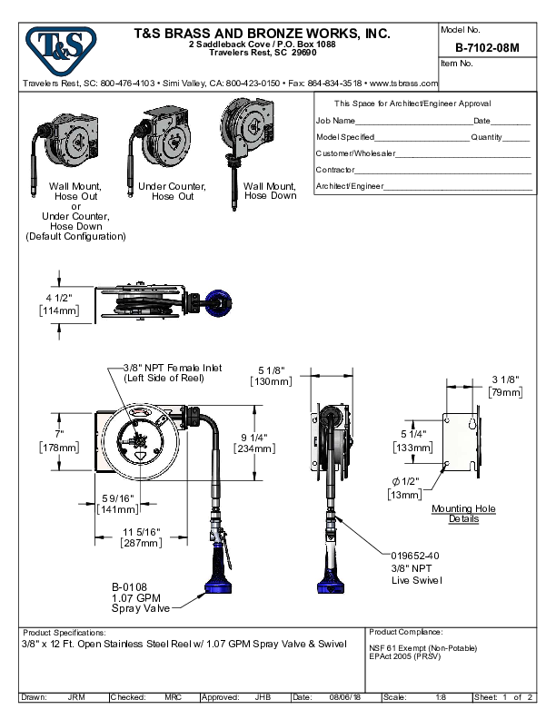 Cutsheet