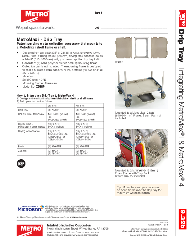 Cutsheet