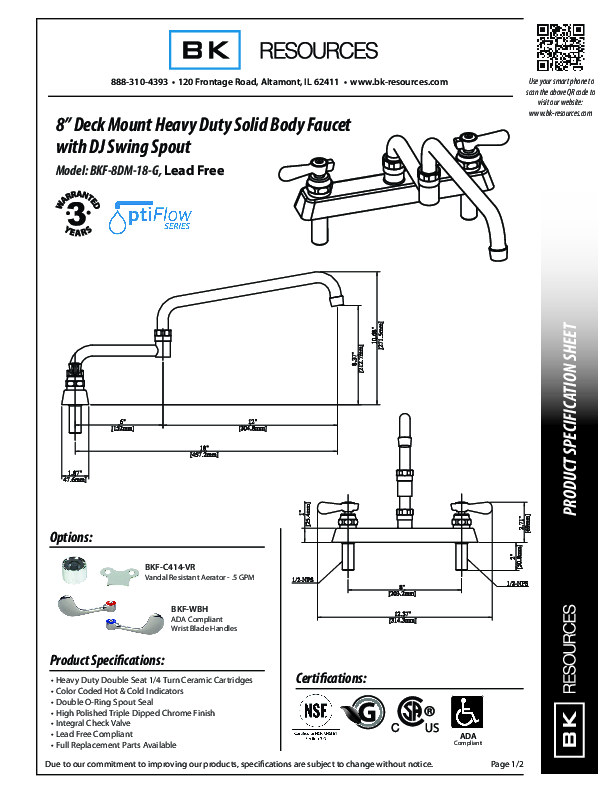 Cutsheet