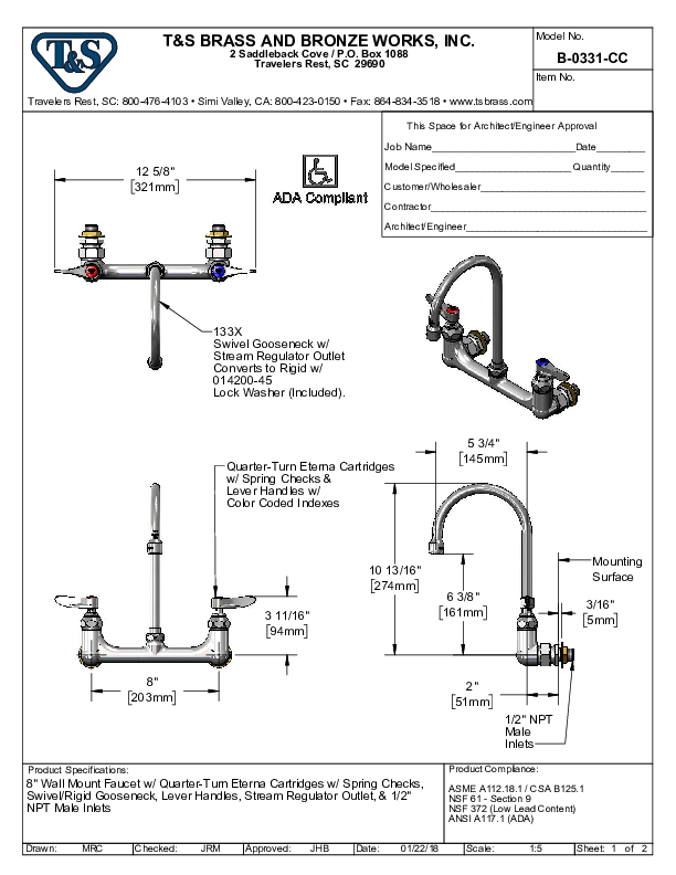 Cutsheet