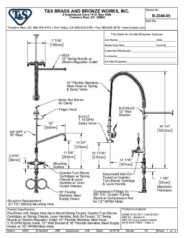 Cutsheet