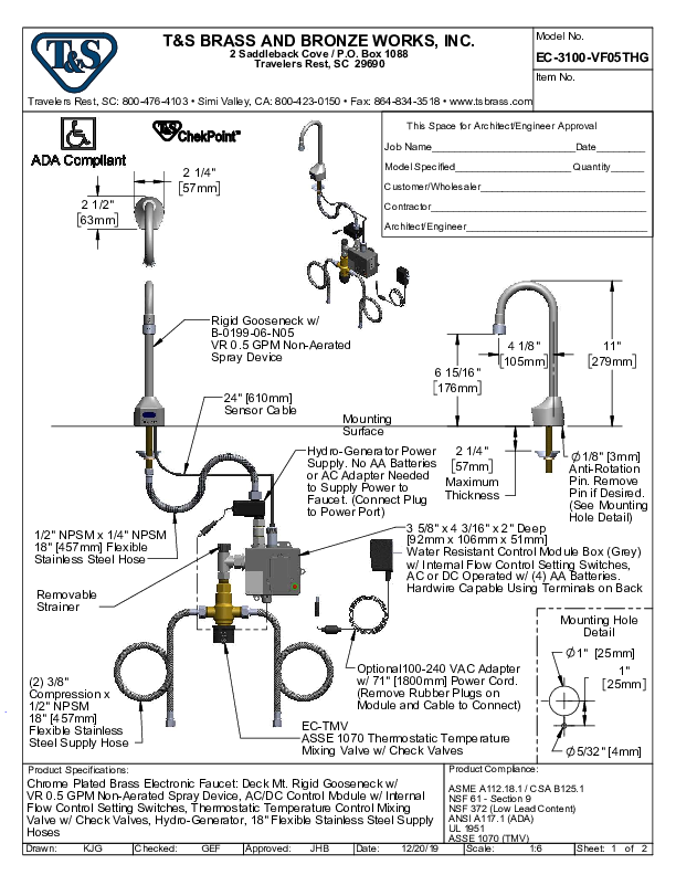 Cutsheet