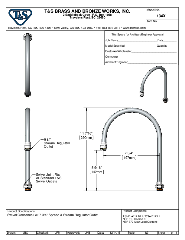 Cutsheet