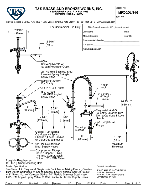 Cutsheet