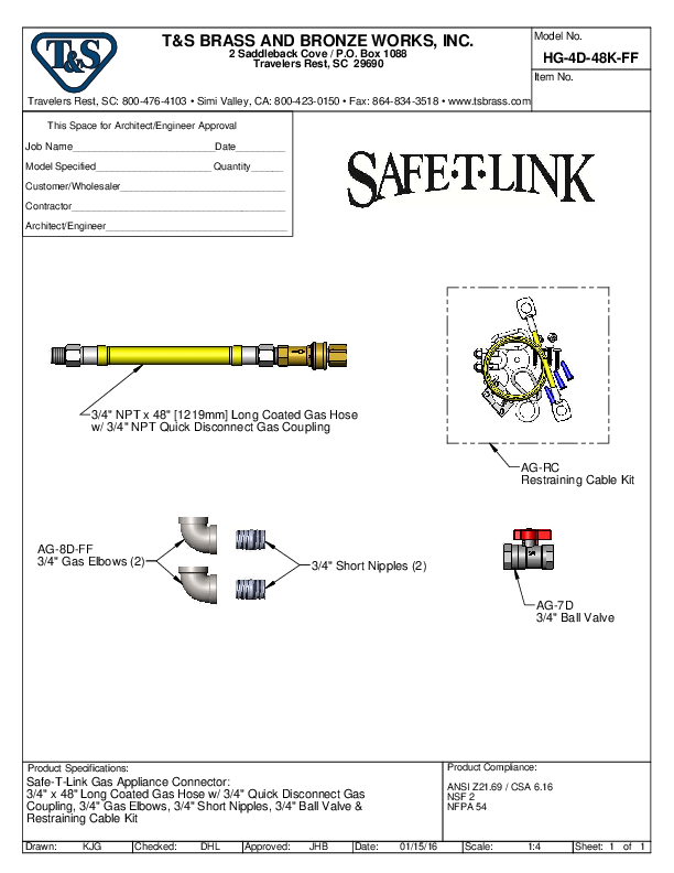 Cutsheet