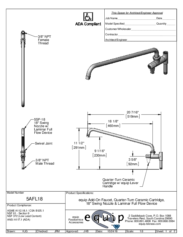 Cutsheet