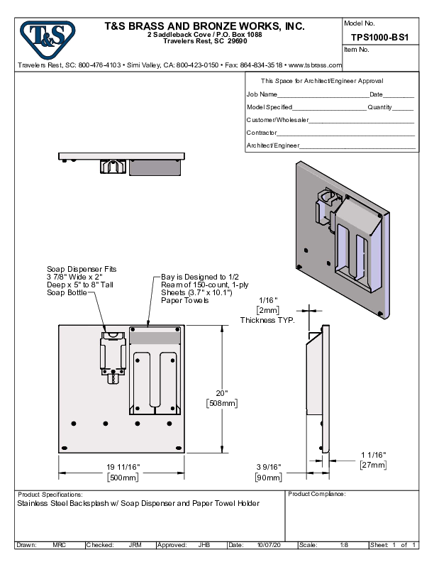 Cutsheet