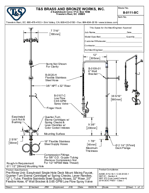 Cutsheet