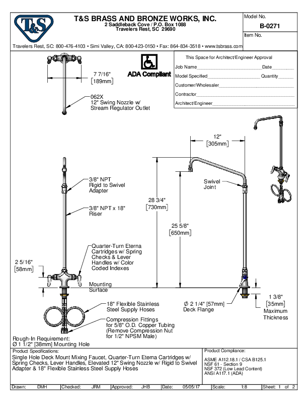 Cutsheet