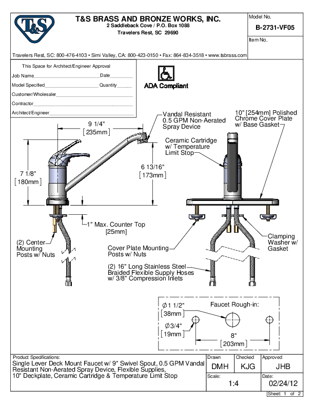 Cutsheet