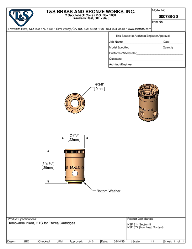 Cutsheet