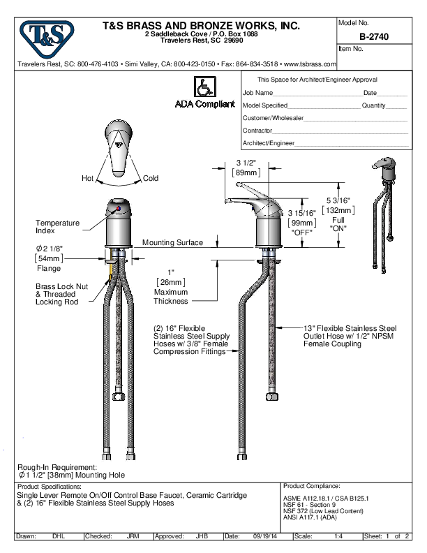 Cutsheet