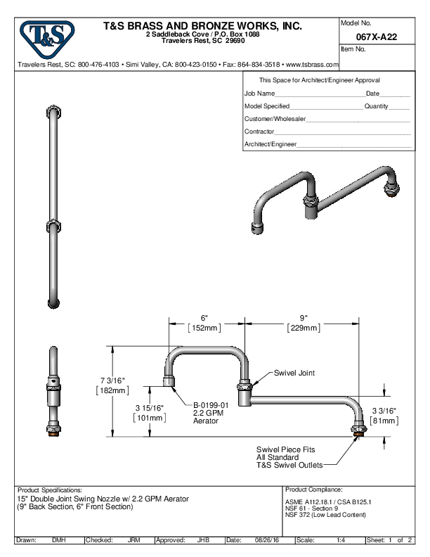 Cutsheet