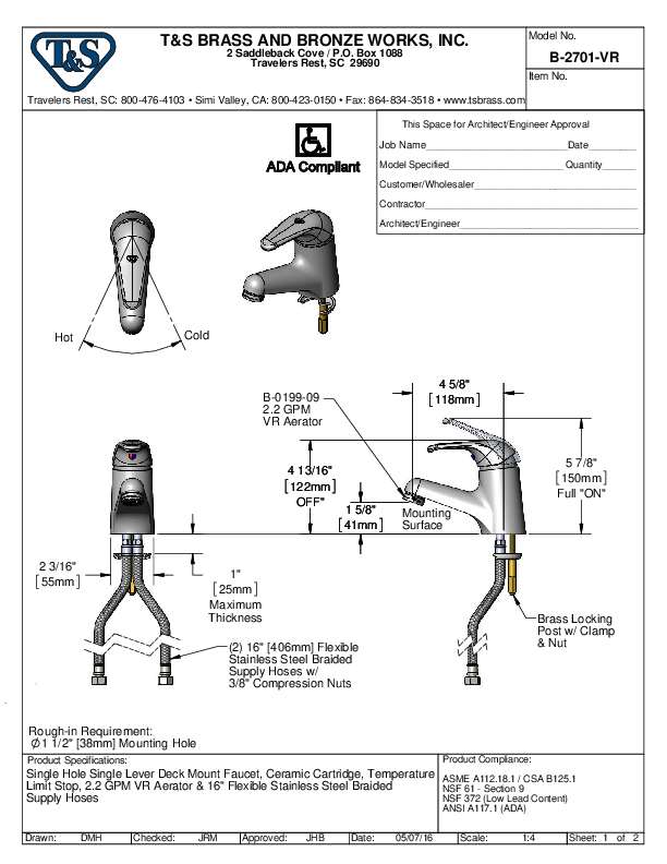 Cutsheet