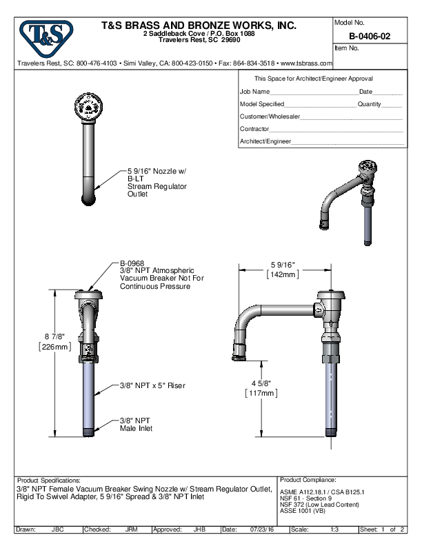 Cutsheet