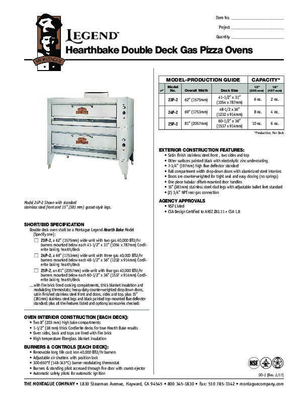 Cutsheet