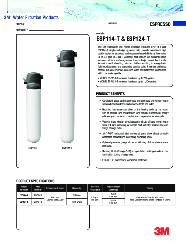 Cutsheet