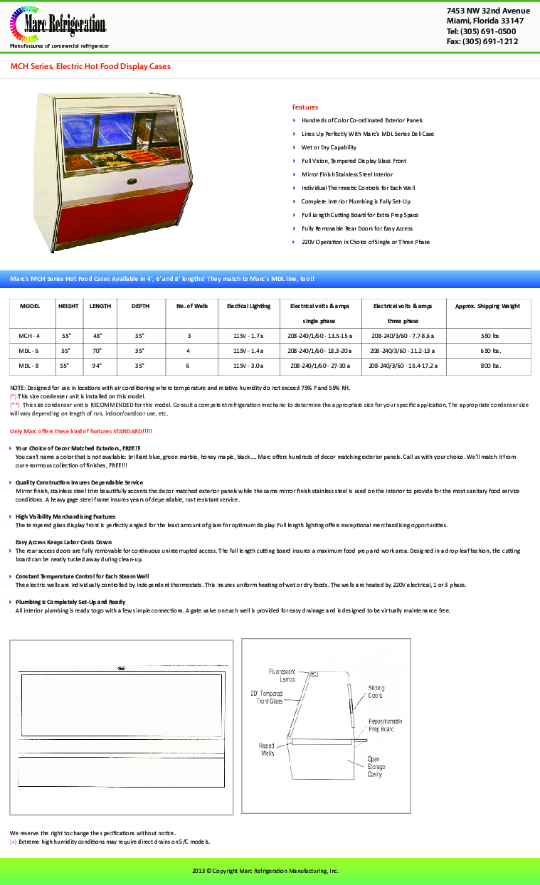 Cutsheet