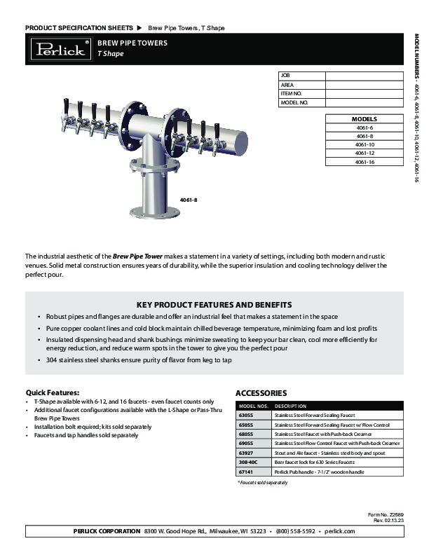 Cutsheet