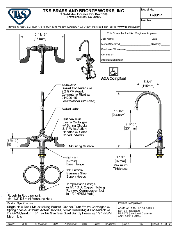 Cutsheet