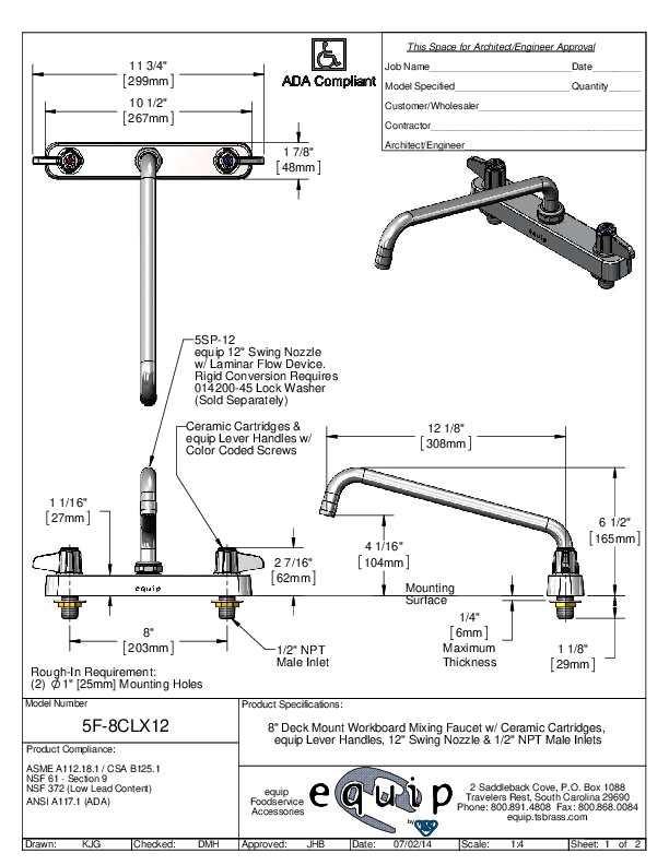 Cutsheet