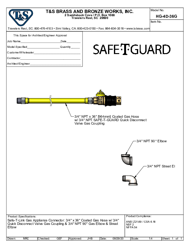 Cutsheet