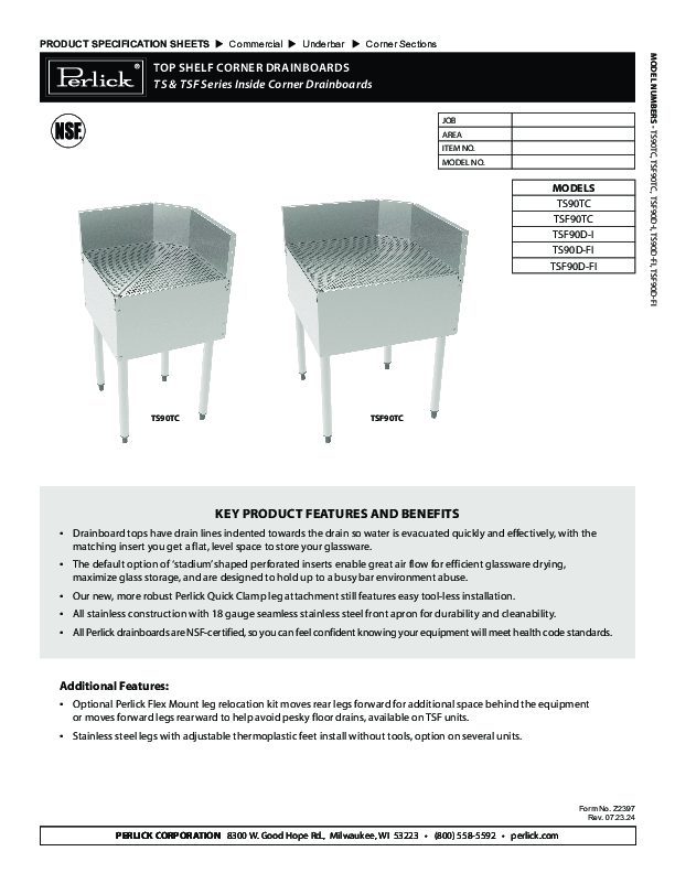 Cutsheet