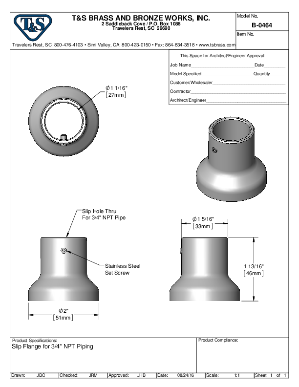 Cutsheet