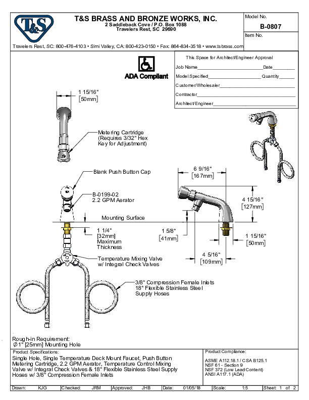 Cutsheet