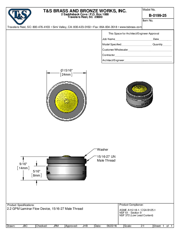 Cutsheet