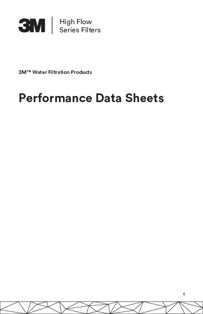 3M™ High Flow Series Performance Data Sheets