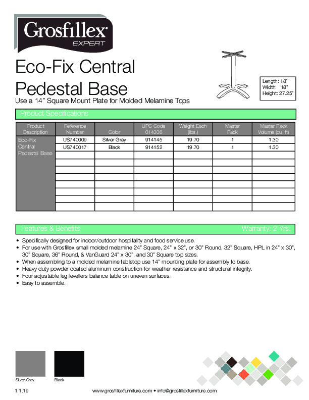 Cutsheet