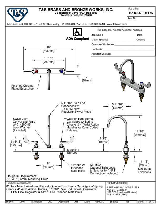 Cutsheet