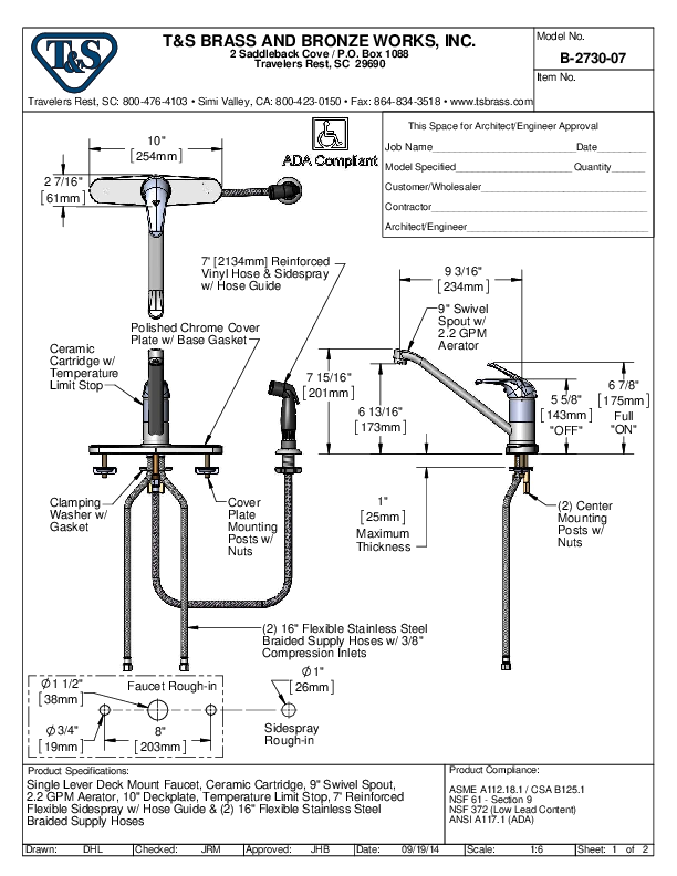 Cutsheet