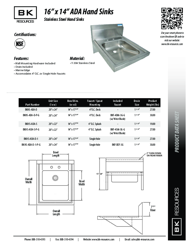 Cutsheet