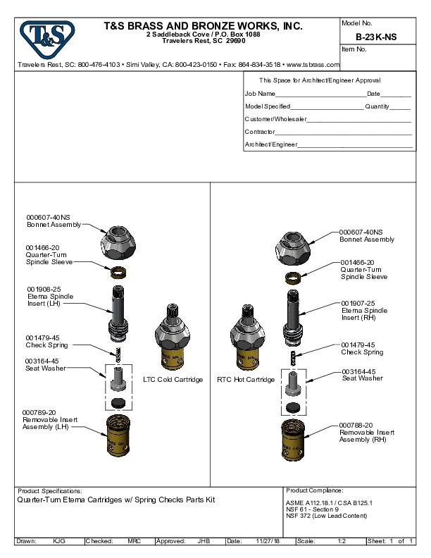 Cutsheet